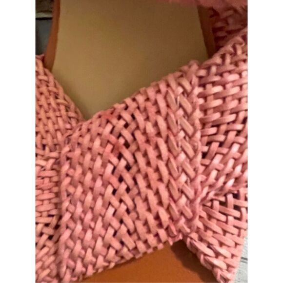 New Anthropologie Gwen Raffia Mules Size 40 - Picture 6 of 8